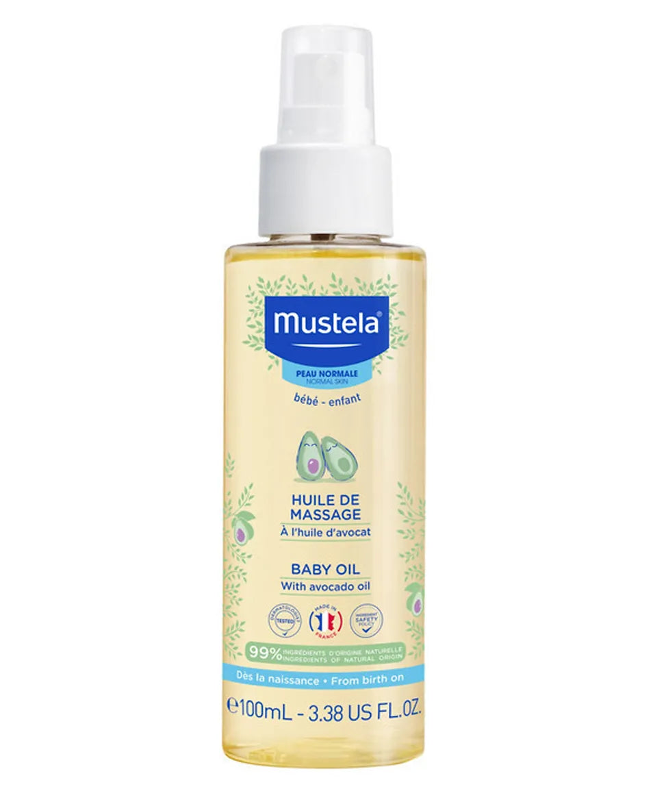 Mustela - Baby Massage Oil 100ml - Laadlee