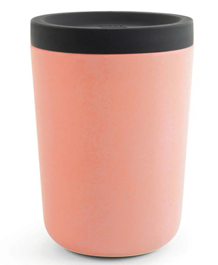 Ekobo - Go Reusable Coffee Cup 350 ml - Coral - Laadlee