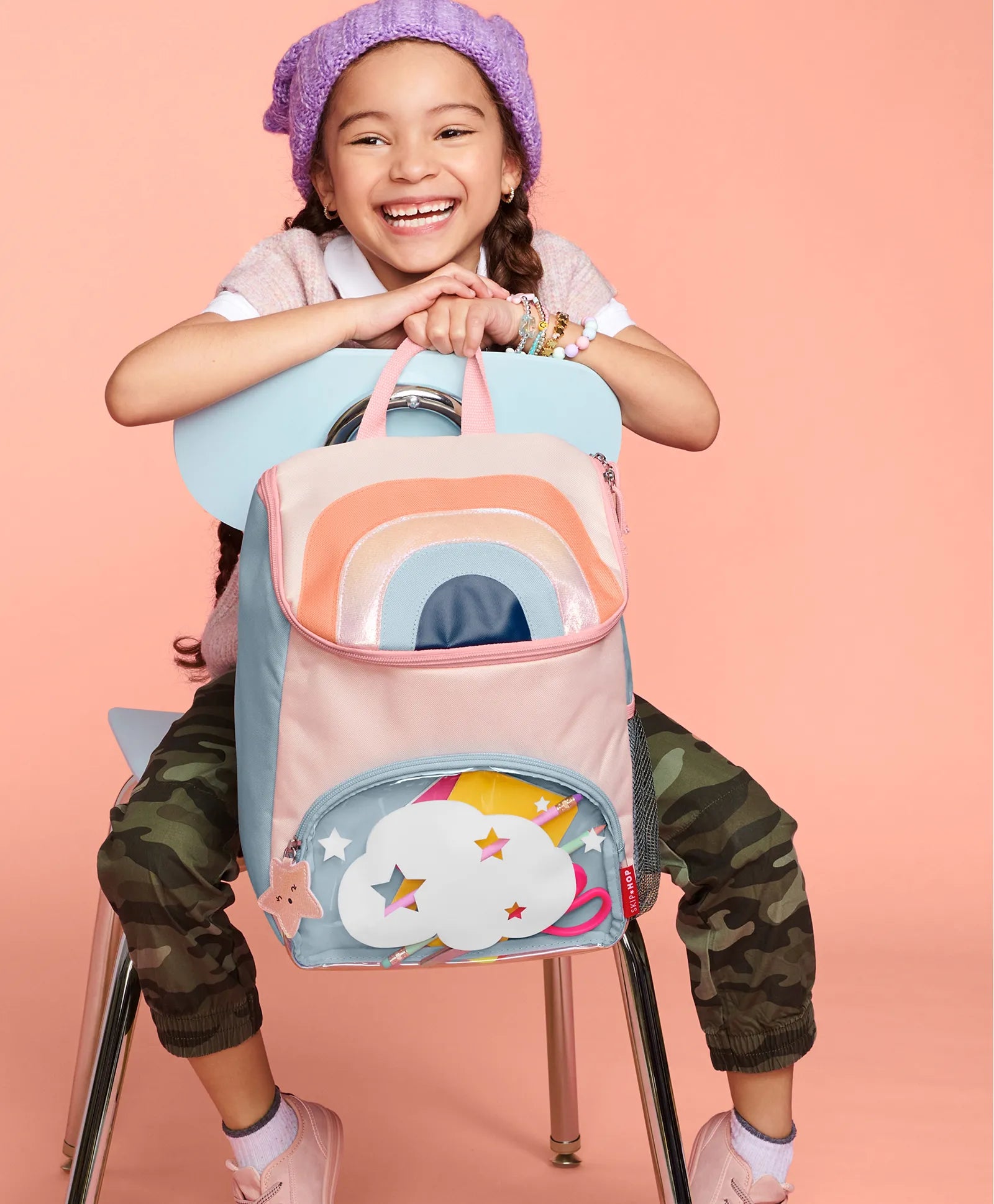 Skip Hop Spark Style Big Backpack - Sky - Laadlee