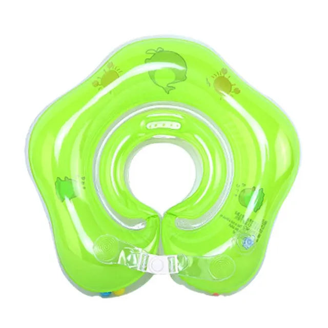 Pikkaboo - ISwimSafe Infant Neck Floater - Green - Laadlee