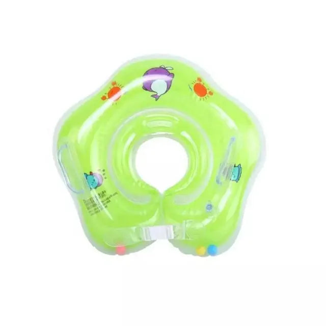 Pikkaboo - ISwimSafe Infant Neck Floater - Green - Laadlee