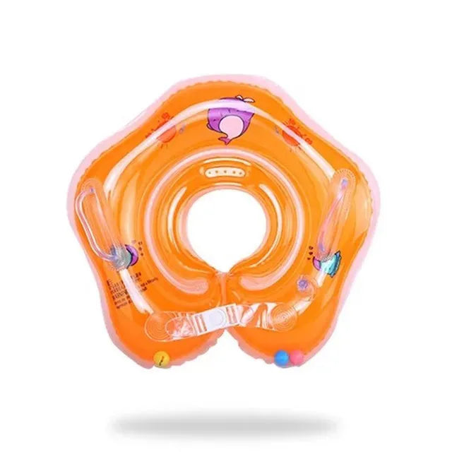 Pikkaboo - ISwimSafe Infant Neck Floater - Orange - Laadlee