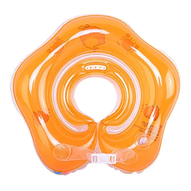 Pikkaboo - ISwimSafe Infant Neck Floater - Orange - Laadlee
