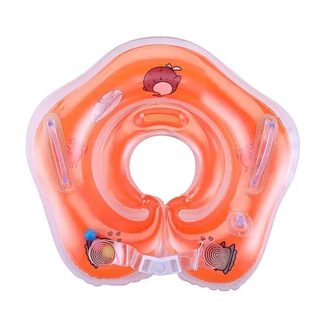 Pikkaboo - ISwimSafe Infant Neck Floater - Orange - Laadlee
