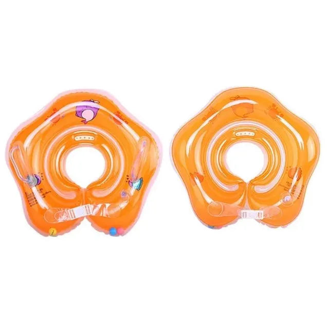 Pikkaboo - ISwimSafe Infant Neck Floater - Orange - Laadlee