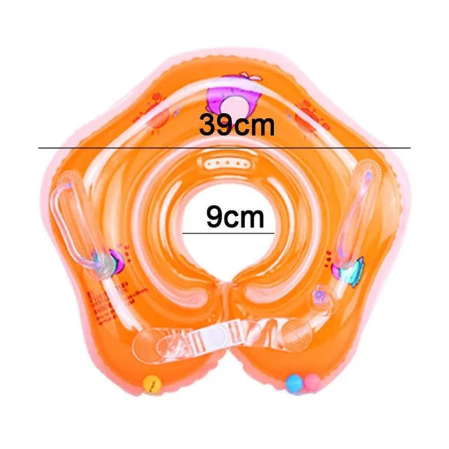 Pikkaboo - ISwimSafe Infant Neck Floater - Orange - Laadlee