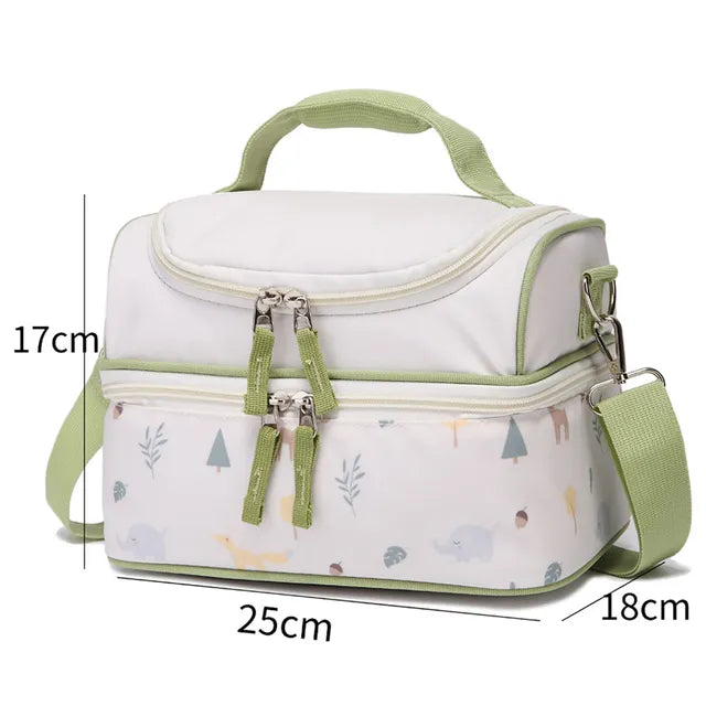 Little IA Woodland Double-Decker Lunchbag - Laadlee