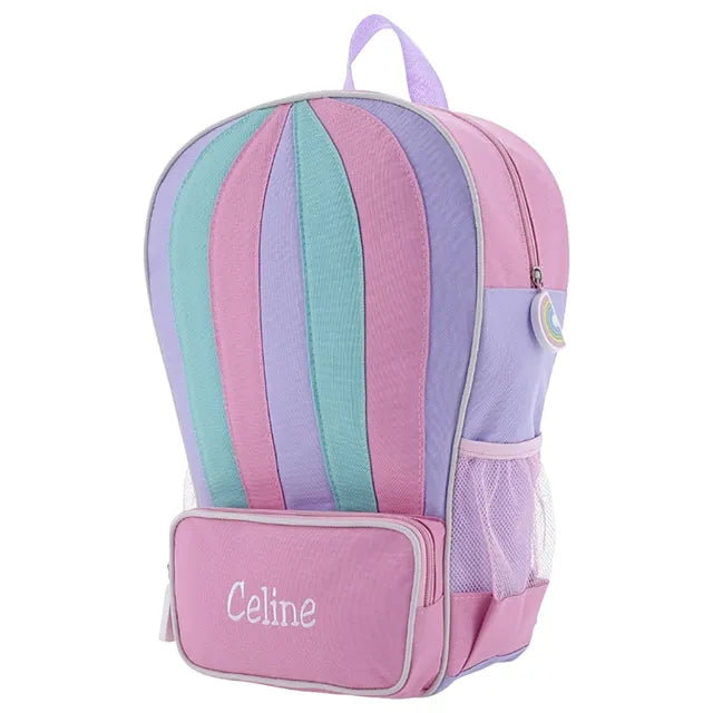 Little IA Pink Hot-Air Balloon Backpack - Laadlee