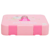 Little IA Personalised Princess Bento Box - 6 compartments - Laadlee