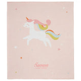 Little IA Unicorn Baby Knit Blanket - Laadlee