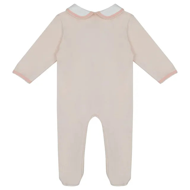 Little IA Organic Cotton Bunny Smart-Zip Sleepsuit - Laadlee