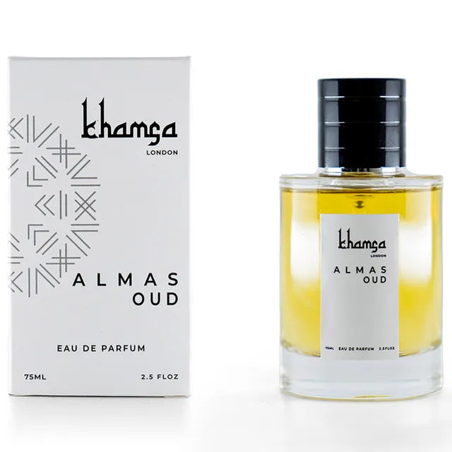 Khamsa Perfume - Almas Oud 75ml - Laadlee