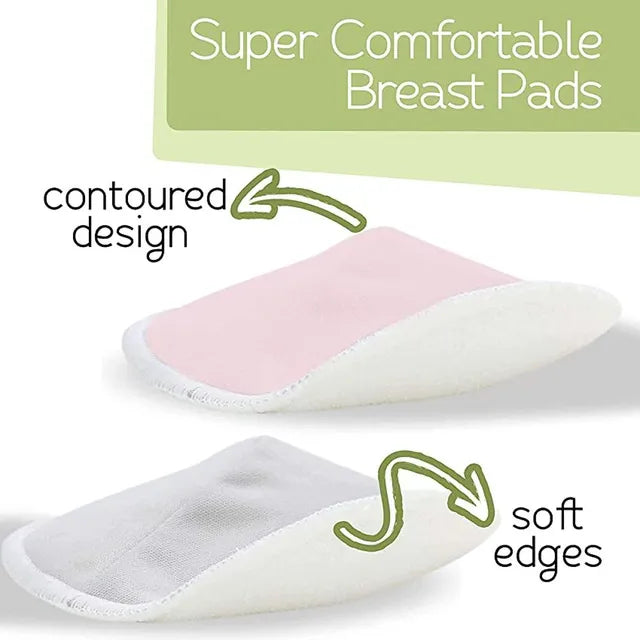 Pikkaboo - 14 Pcs Breast Pads + Laundry Bag & Storage Bag - Laadlee