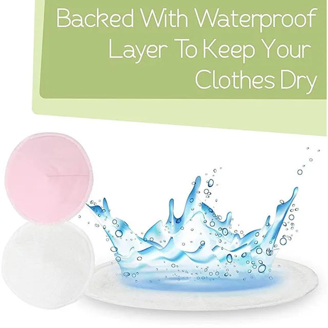 Pikkaboo - 14 Pcs Breast Pads + Laundry Bag & Storage Bag - Laadlee