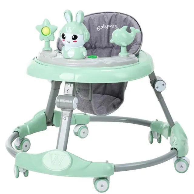 Pikkaboo RforRabbit Roll & Learn Baby Walker - Green - Laadlee