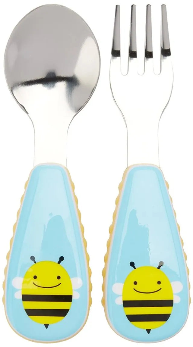 Skip Hop Zootensils Fork & Spoon - Bee - Laadlee