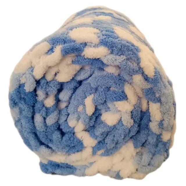 Pikkaboo HeavenlyHugs Handmade Crochet Baby Blanket - Blue - Laadlee