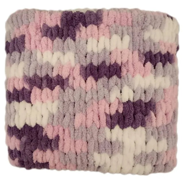 Pikkaboo HeavenlyHugs Handmade Crochet Baby Blanket - Purple - Laadlee