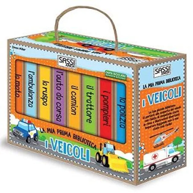 Sassi My First Library - Vehicles - Laadlee