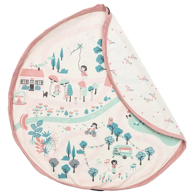 Play & Go Playmat & Storage Bag - Walk In A Park - Laadlee