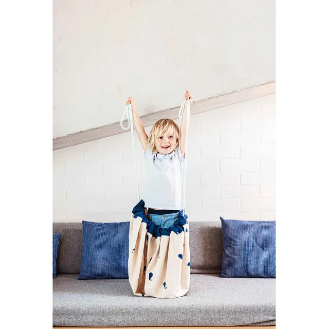 Play & Go Playmat & Storage Bag - Whale - Laadlee