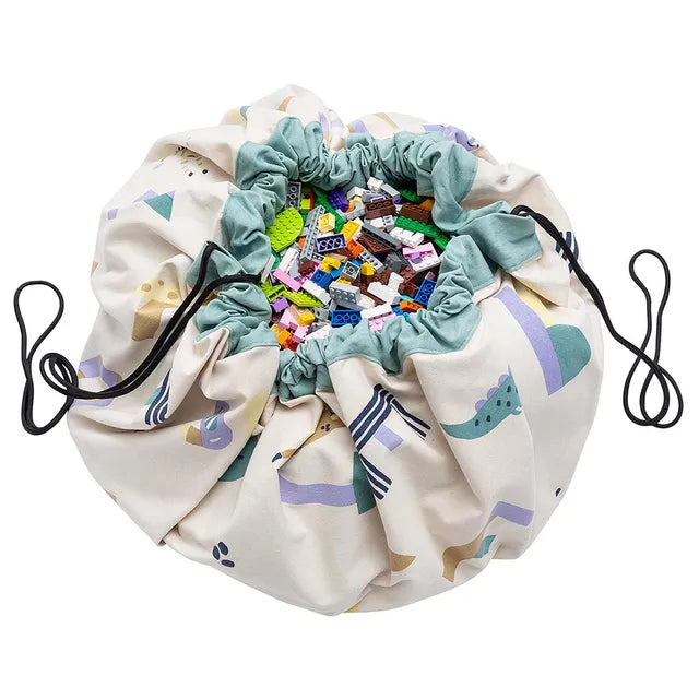 Play & Go Playmat & Storage Bag - Animal Alphabet - Laadlee