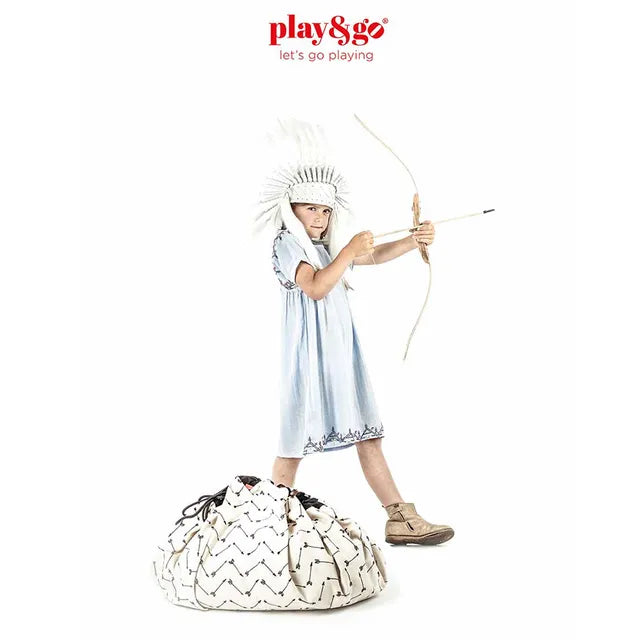 Play & Go Playmat & Storage Bag - Arrows - Laadlee