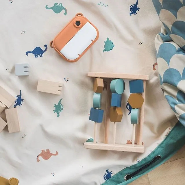 Play & Go Playmat & Storage Bag - Dino - Laadlee