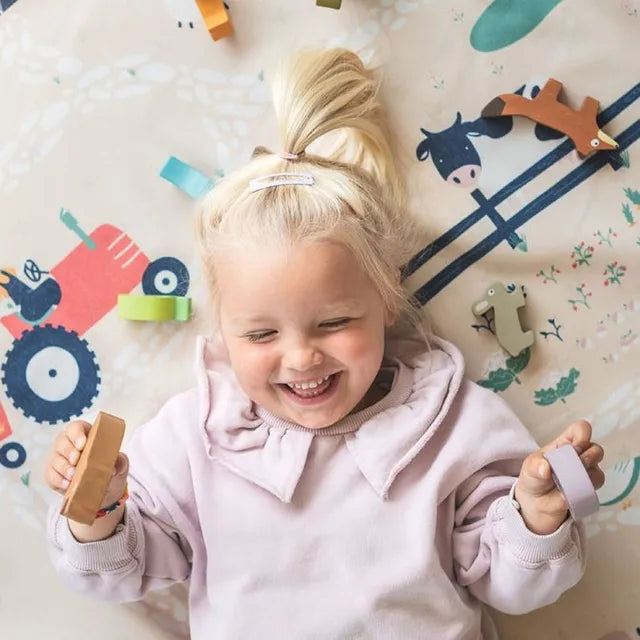 Play & Go Playmat & Storage Bag - Farm - Laadlee