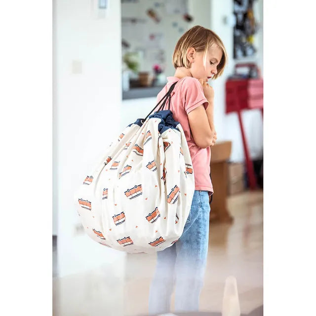 Play & Go Playmat & Storage Bag - L.A. Road Map - Laadlee