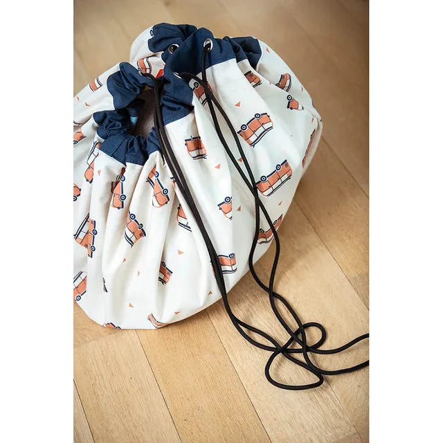 Play & Go Playmat & Storage Bag - L.A. Road Map - Laadlee