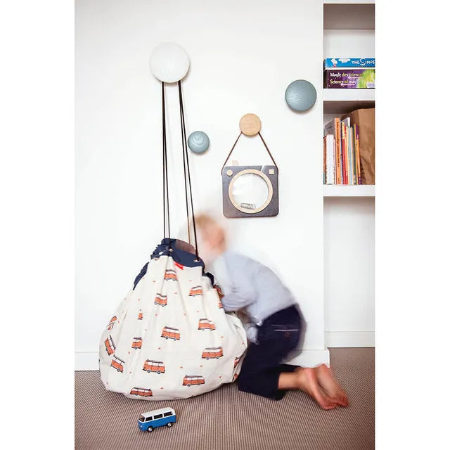 Play & Go Playmat & Storage Bag - L.A. Road Map - Laadlee