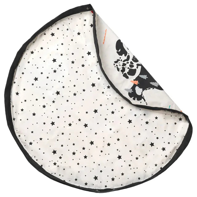 Play & Go Playmat & Storage Bag - World Map - Laadlee