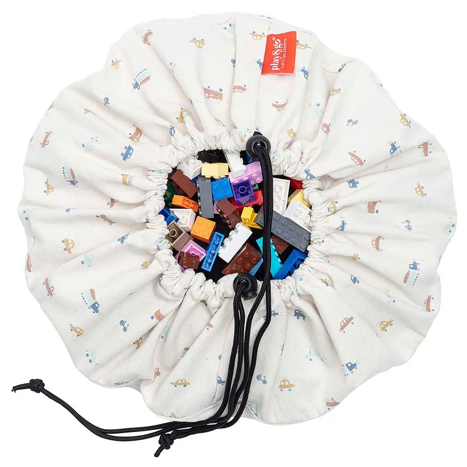 Play & Go Mini Storage Bag - Cars - Laadlee