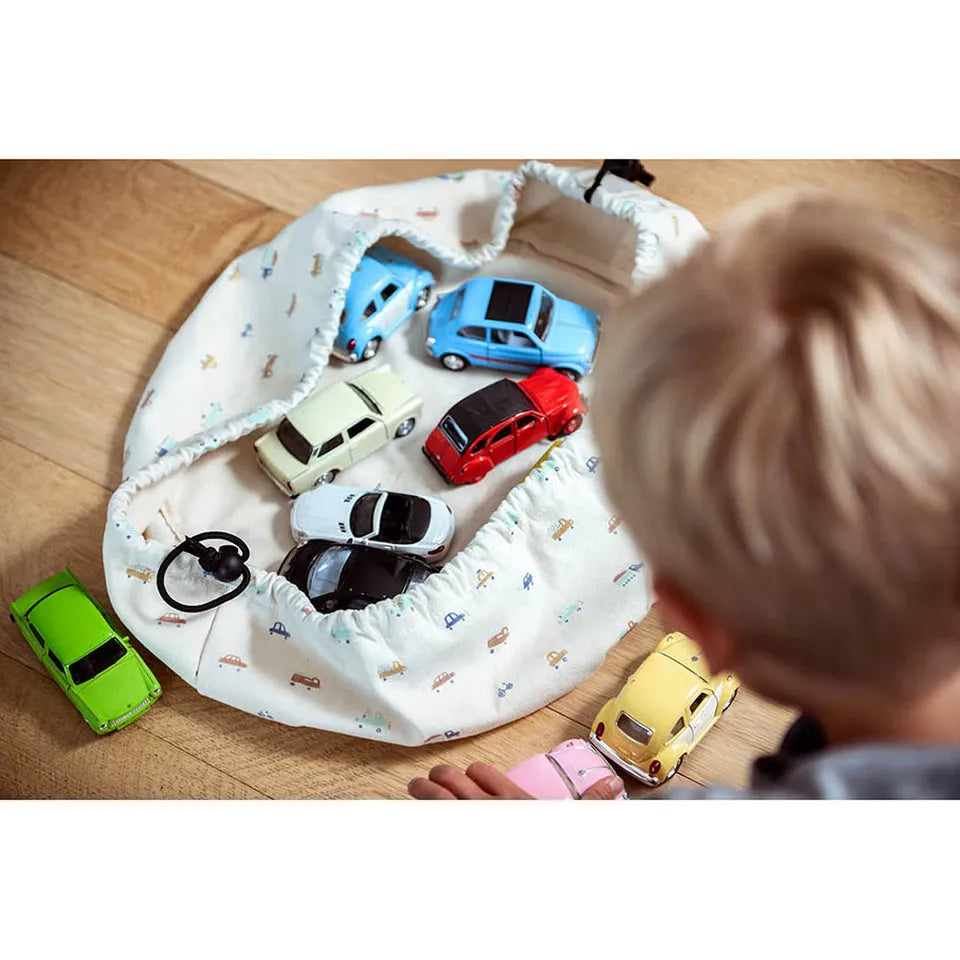 Play & Go Mini Storage Bag - Cars - Laadlee