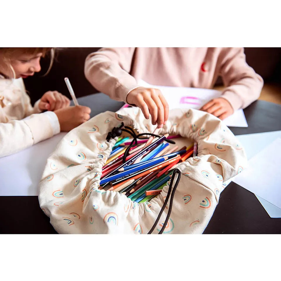 Play & Go Mini Storage Bag - Rainbow - Laadlee