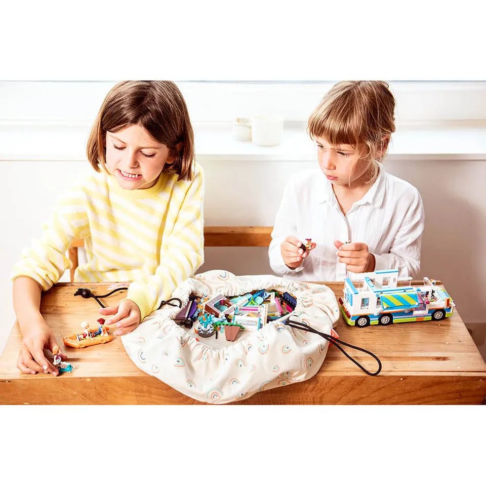 Play & Go Mini Storage Bag - Rainbow - Laadlee