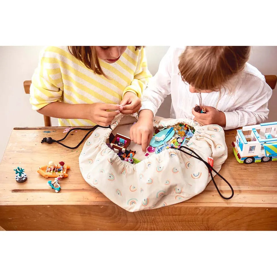 Play & Go Mini Storage Bag - Rainbow - Laadlee