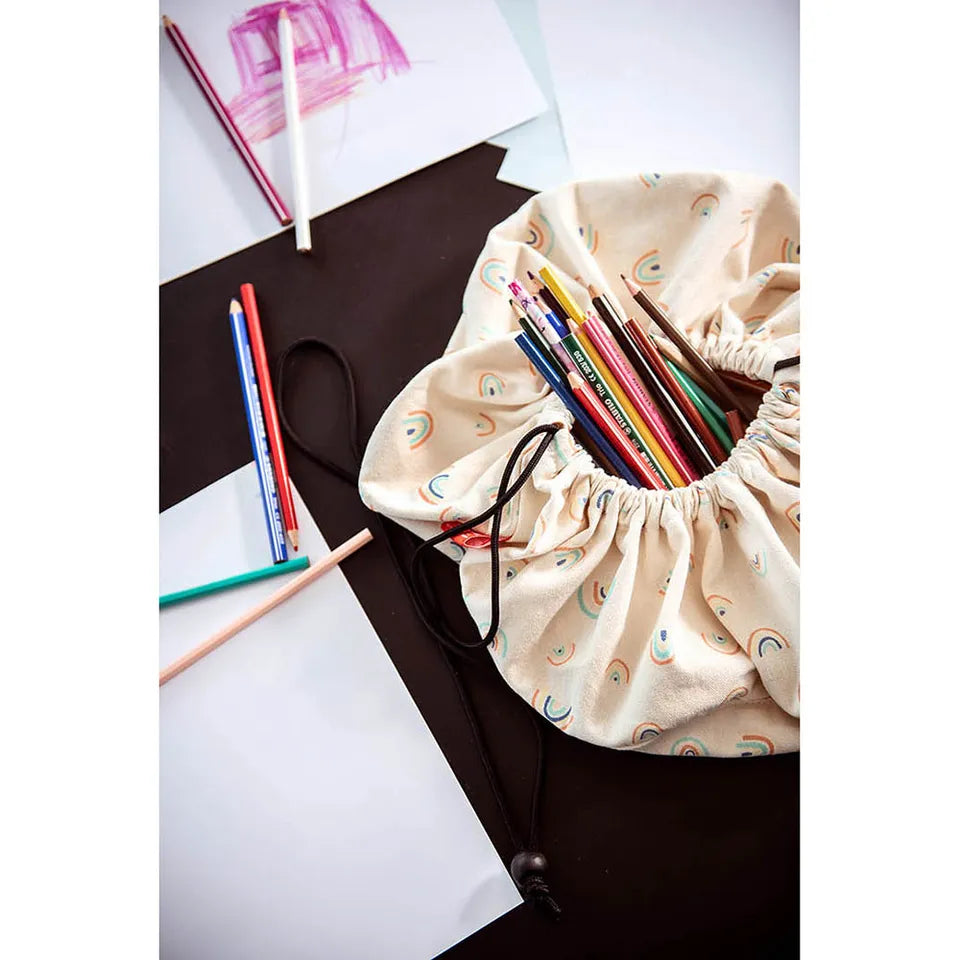 Play & Go Mini Storage Bag - Rainbow - Laadlee