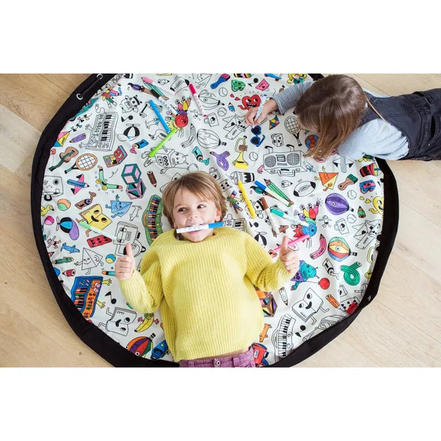 Play & Go Playmat & Storage Bag - Omy - Laadlee