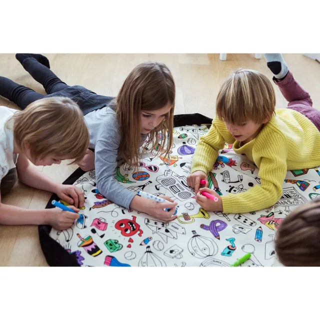 Play & Go Playmat & Storage Bag - Omy - Laadlee
