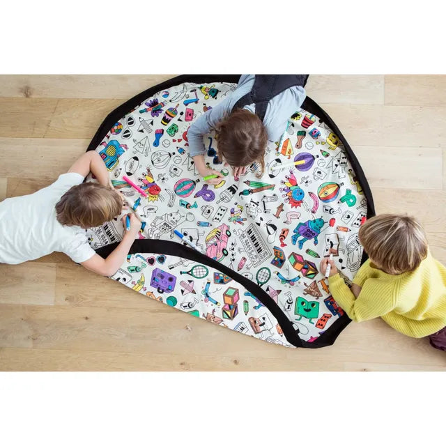 Play & Go Playmat & Storage Bag - Omy - Laadlee