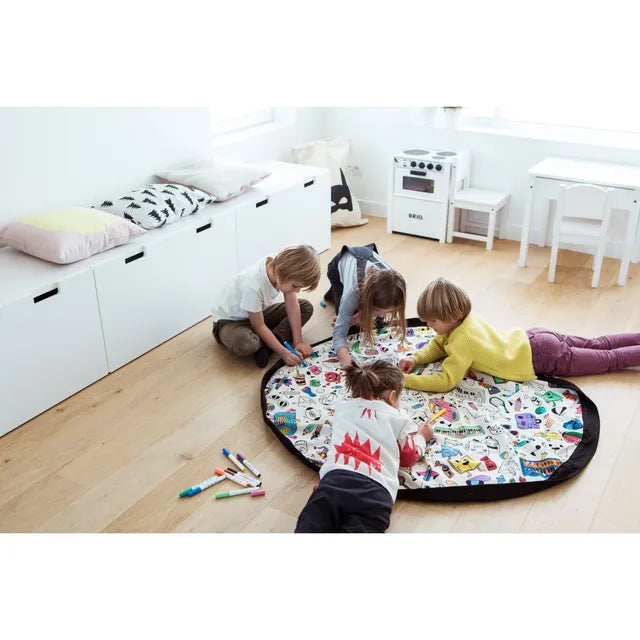 Play & Go Playmat & Storage Bag - Omy - Laadlee