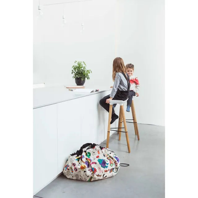 Play & Go Playmat & Storage Bag - Omy - Laadlee