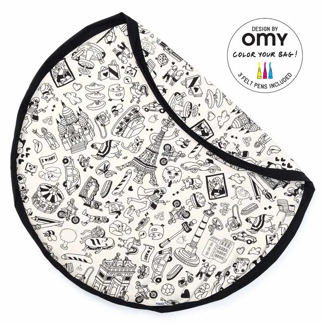 Play & Go Playmat & Storage Bag - Omy - Laadlee