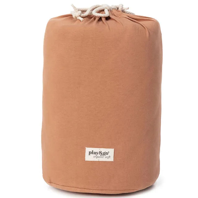 Play & Go Playmat & Storage Bag - Organic Tawny Brown - Laadlee