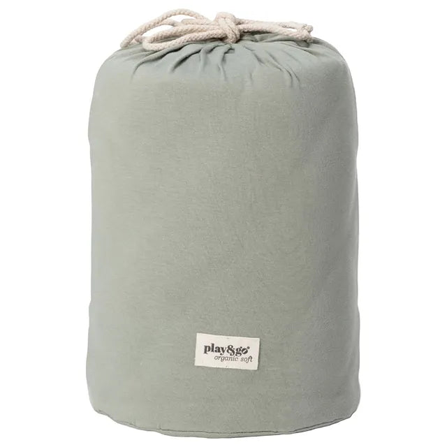 Play & Go Playmat & Storage Bag - Organic Meadow Green - Laadlee