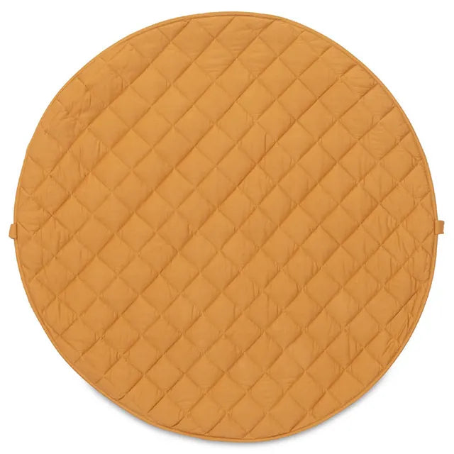 Play & Go Playmat & Storage Bag - Organic Mustard Chai Tea - Laadlee