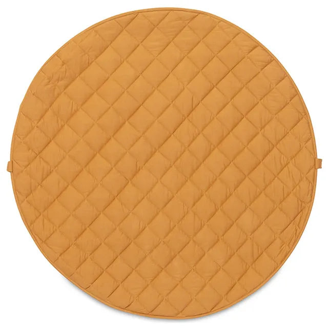 Play & Go Playmat & Storage Bag - Organic Mustard Chai Tea - Laadlee