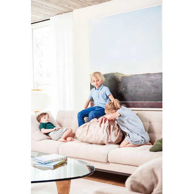 Play & Go Playmat & Storage Bag - Stripes Pink - Laadlee